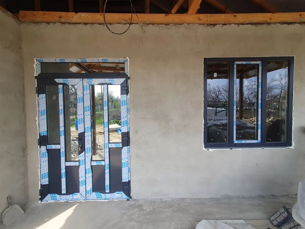 Fereastră PVC VEKA — montaj Grafitex în Moldova