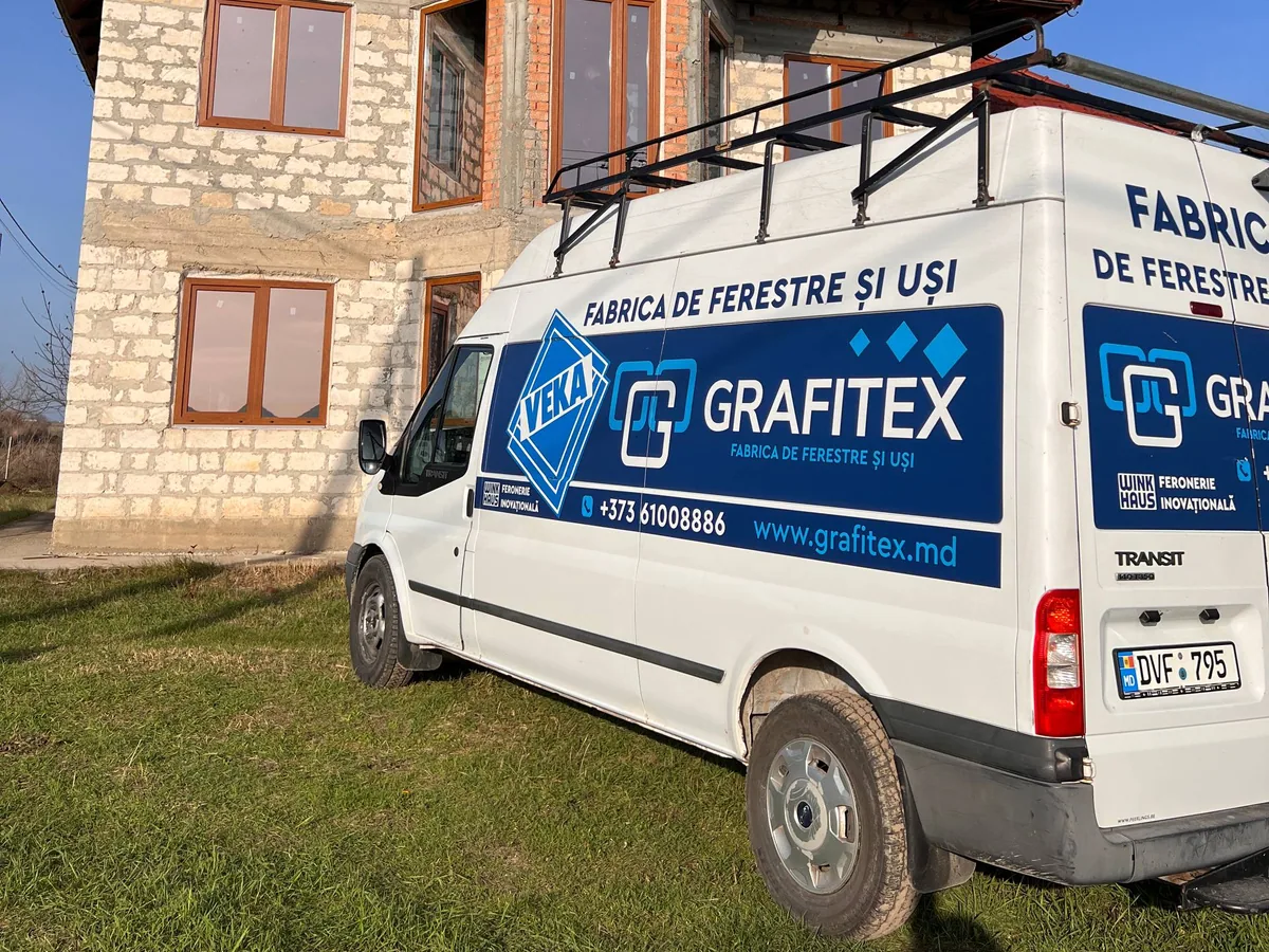 Fereastră PVC VEKA pentru apartament — proiect Grafitex