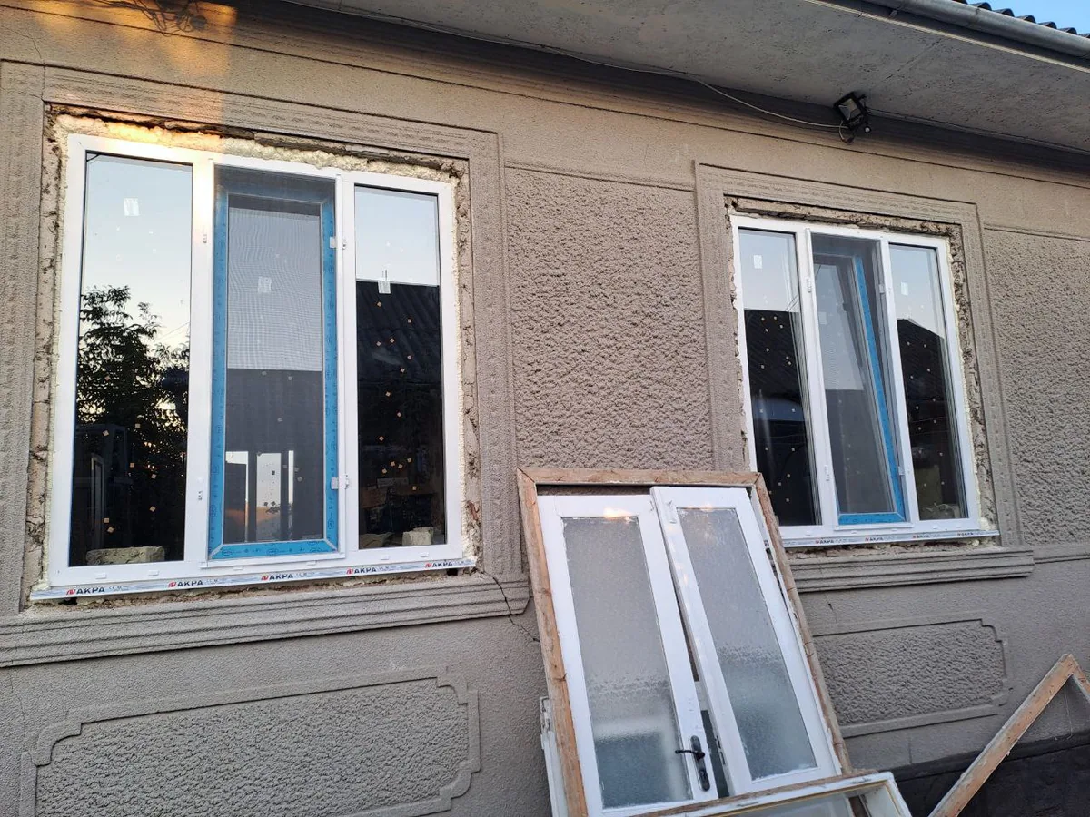 Fereastră PVC VEKA — fabrică proprie Grafitex Bălți